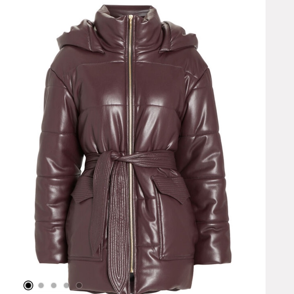 VEGAN LEATHER COAT!!!!